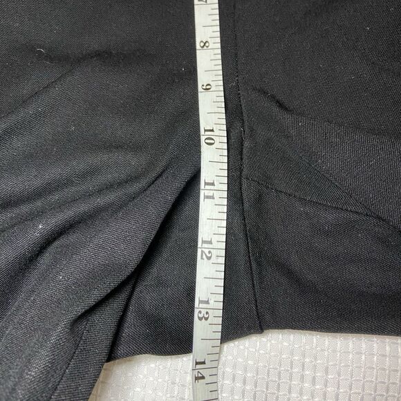 Banana Republic Jackson Fit Women Size 12 Stretch Black Trousers - Picture 12 of 16